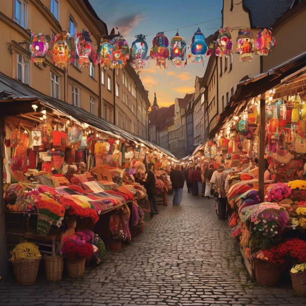 Typowy stary polski rynek